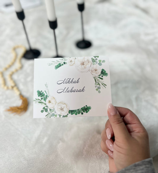 Nikkah Mubarak Post Cards