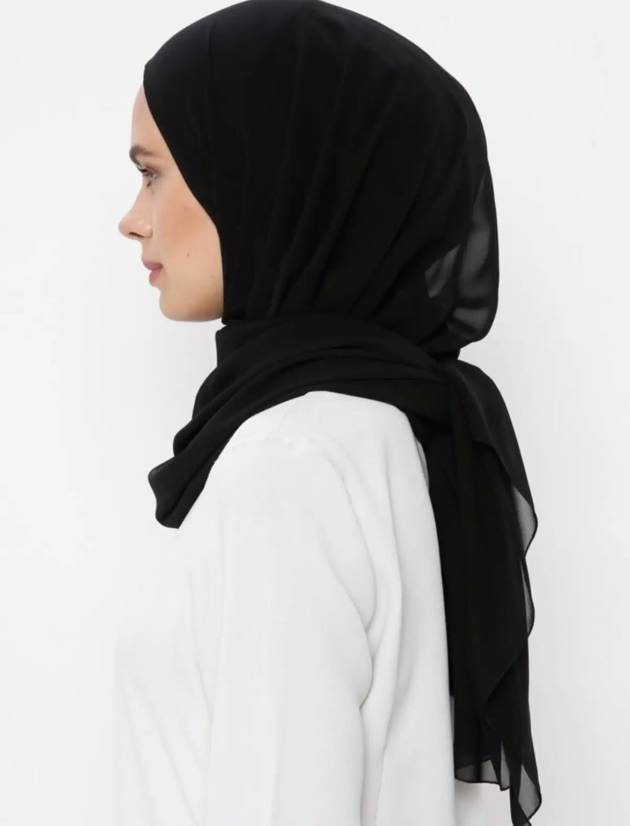 Chiffon Hijab with Undercap